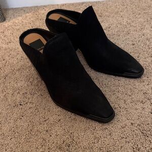 Dolce Vita Black Western Mules Size 10 NWOT.